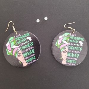 Wooden Urban Earrings